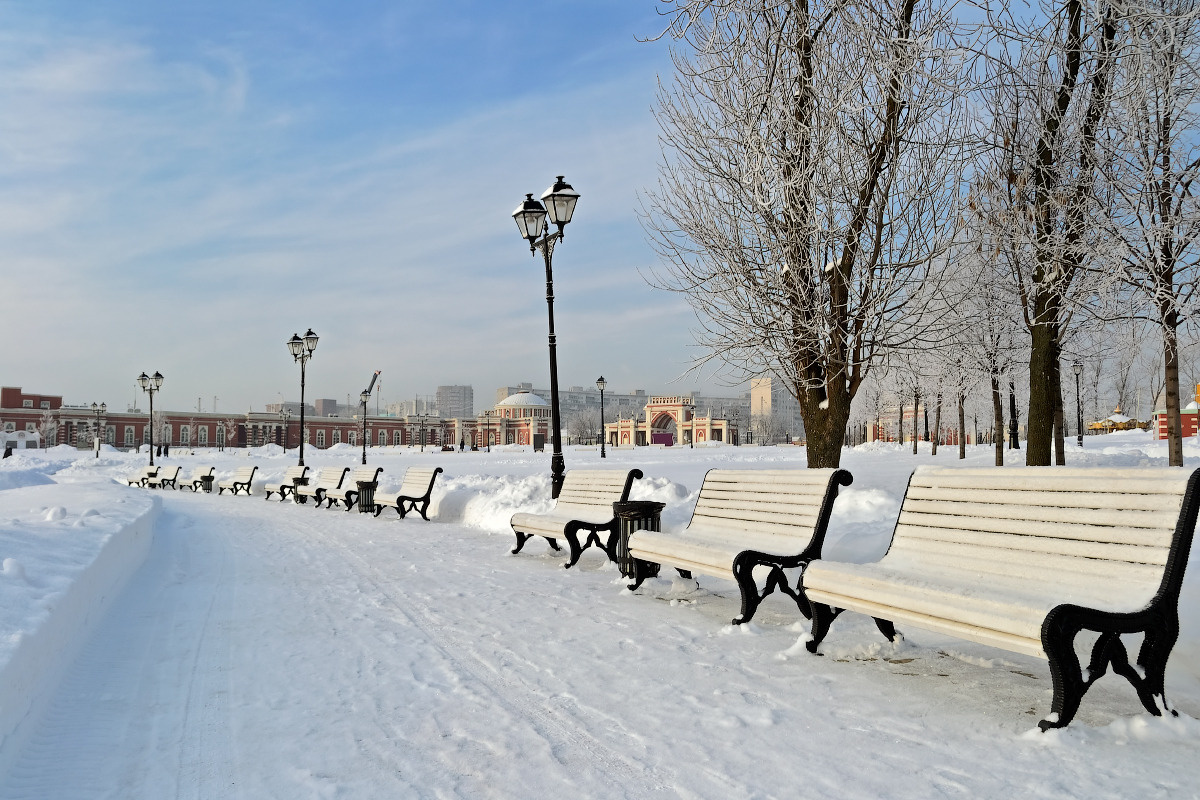 Зимняя сказка в Царицыно**  Москва царицыно 2013 пейзаж зима январь