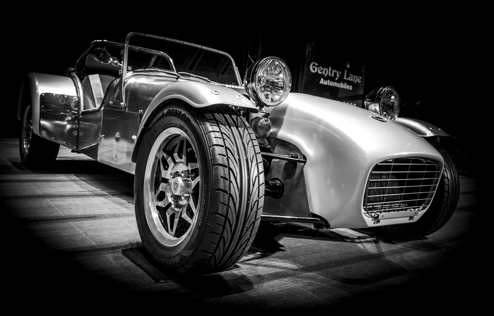 Caterham Caterham Autoshow b w monochrome olympus om-d em-1 12-40