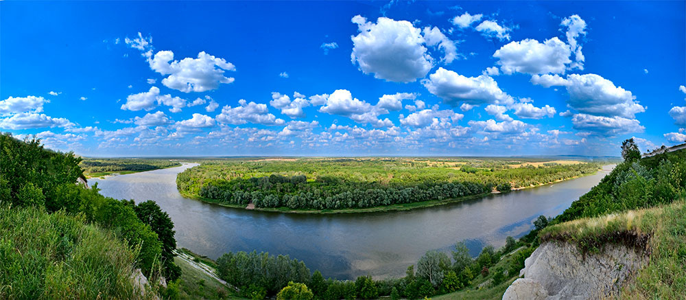 Дон Дон река панорама