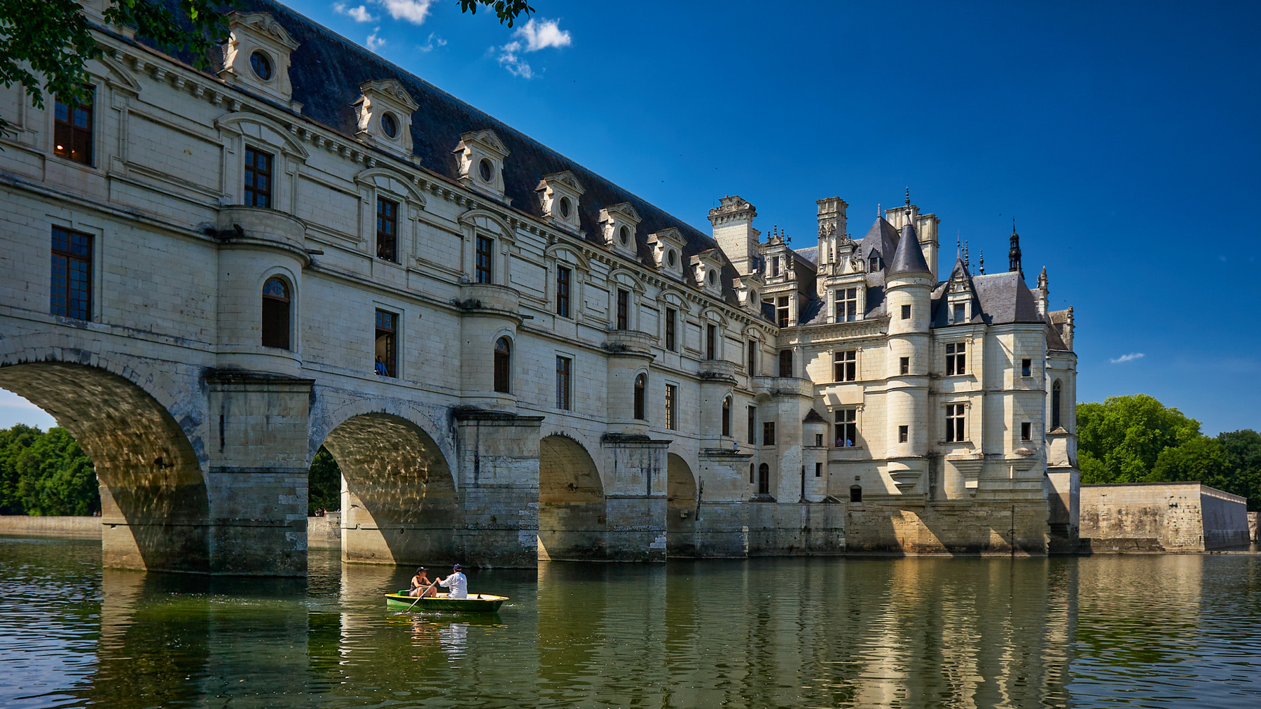 Замки Луары. Замок Шенонсо... Франция Замки Луары Замок Шенонсо Château de Chenonceau