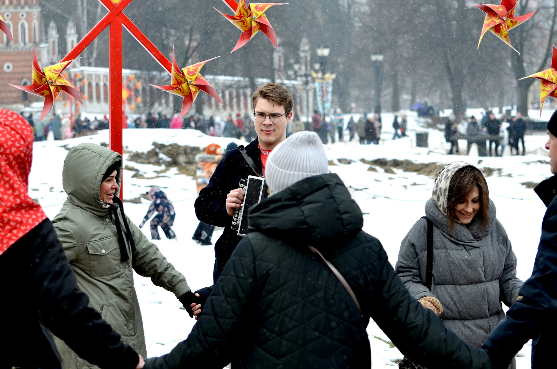 Гуляния в Царицыно 