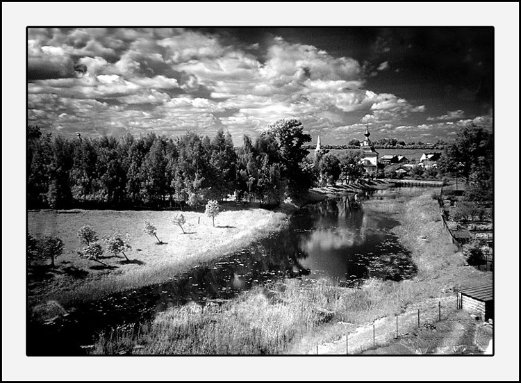 InfraRED SUZDAL суздаль инфракрасный  храм