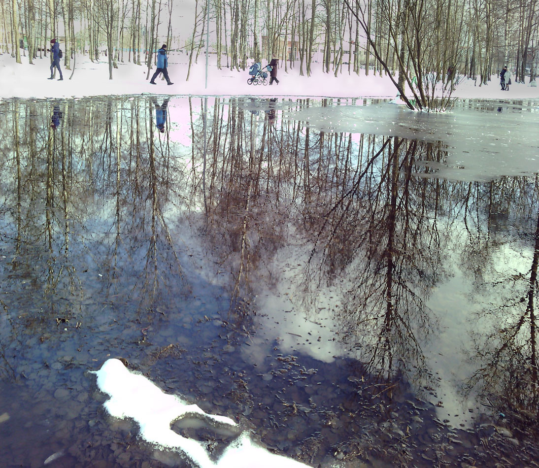 В парке 