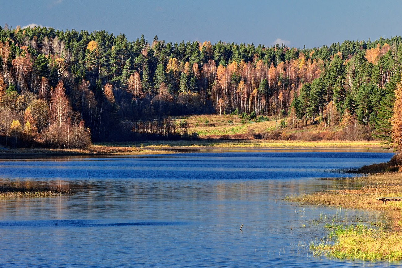 Осень Осень, Карелия, залив Ладожского озера