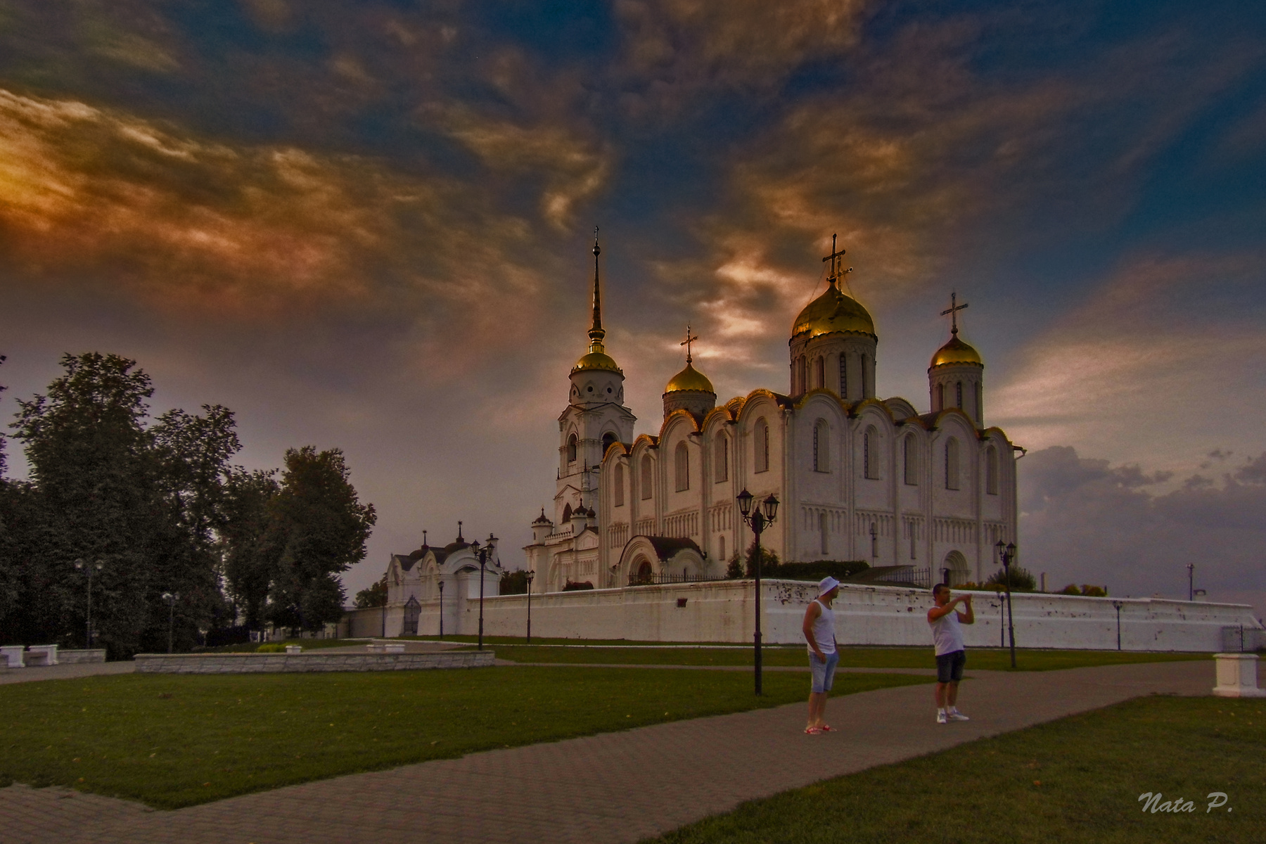 Летний вечер. архитектура