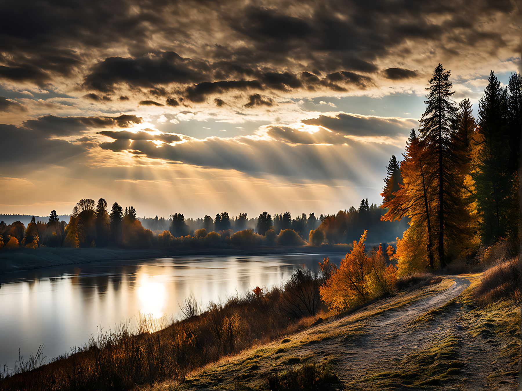 Осенний пейзаж 