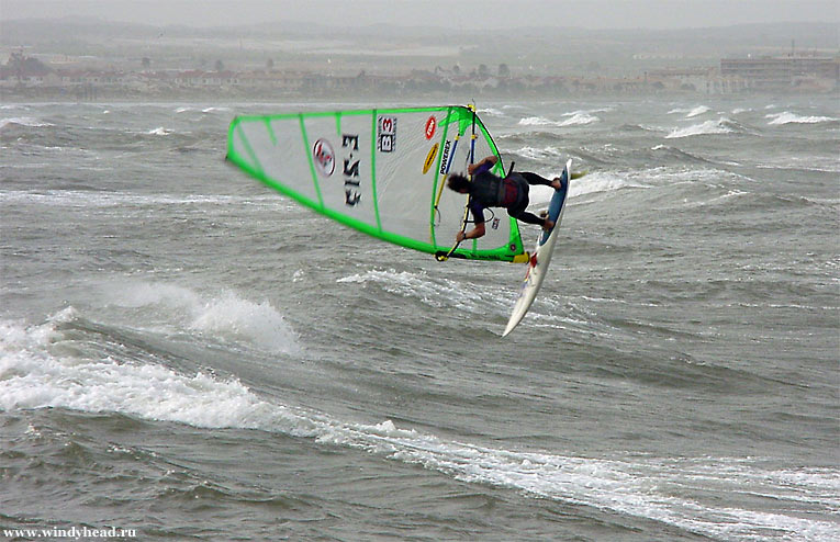 Front Loop виндсерфинг море парус