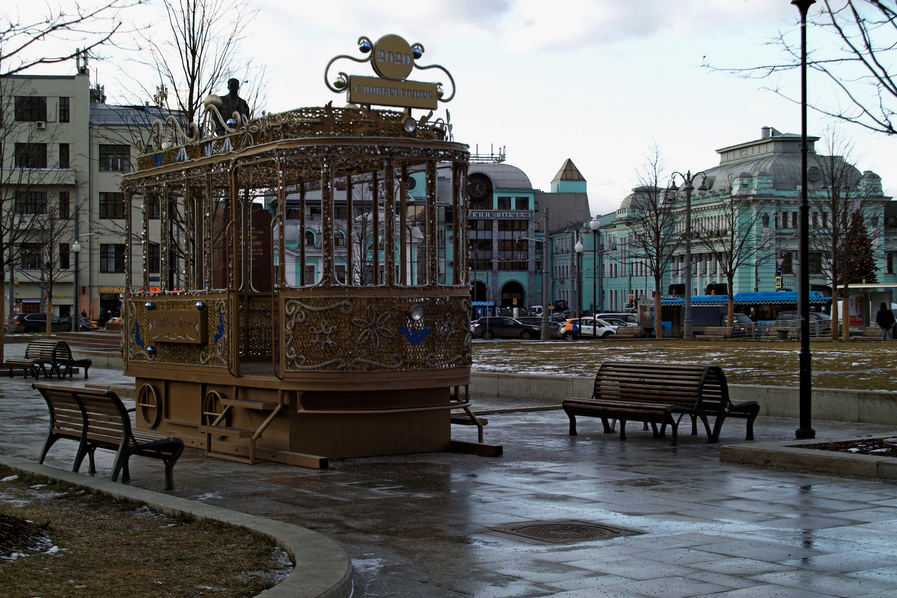 Тверская Застава город Москва площадь Тверская Застава