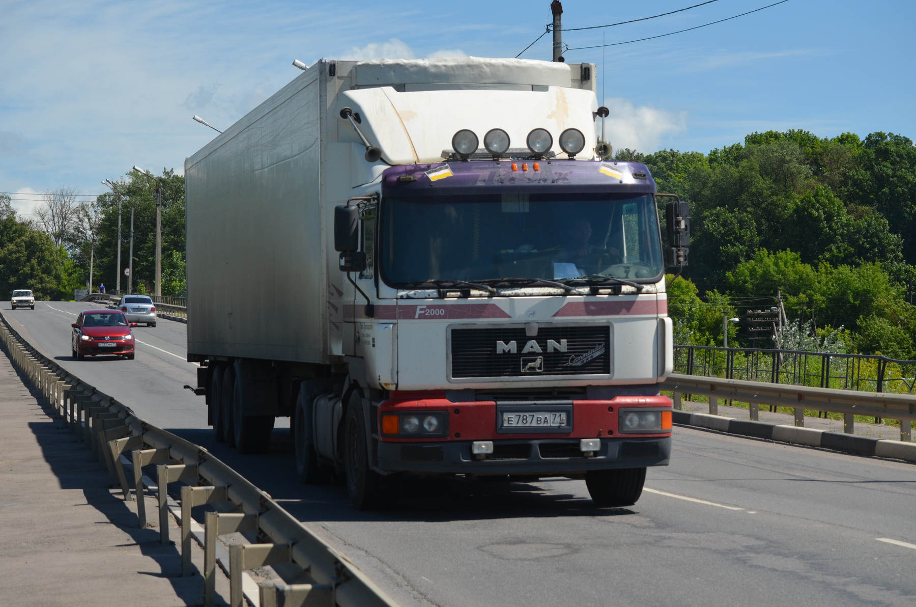 MAN F2000 автомобиль дорога MAN F2000