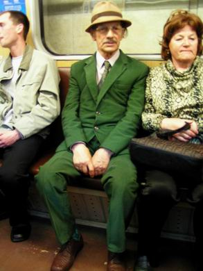 greenman green, man, underground