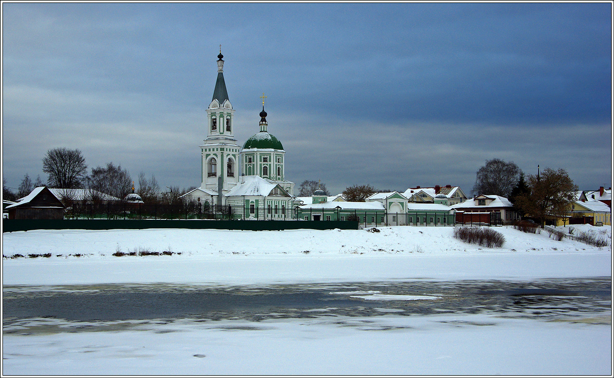 Пешком по Твери [3] Тверь монастырь Тверца