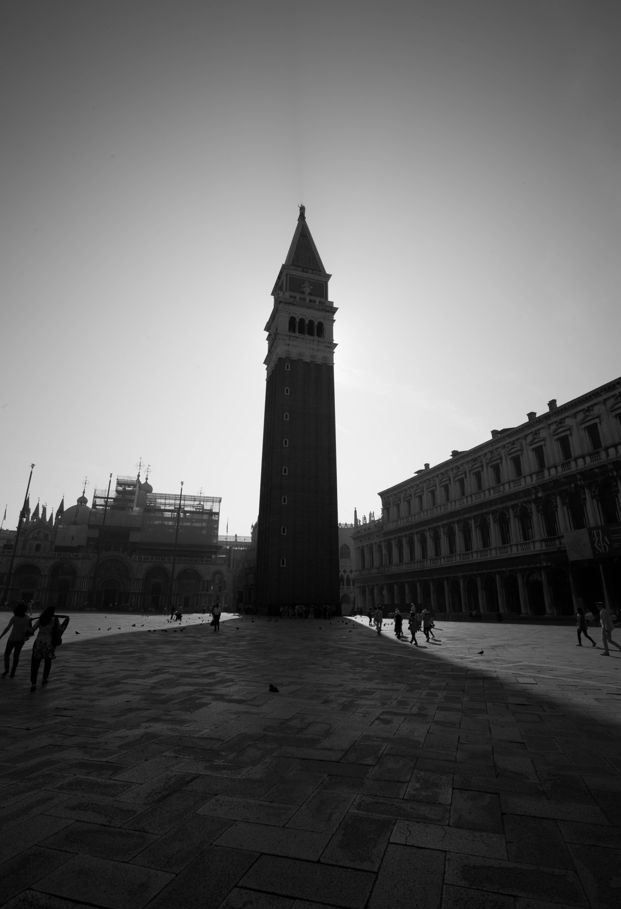 Тени Венеции венеция колокольня кампанилла сан-марко san-marco venezia venice