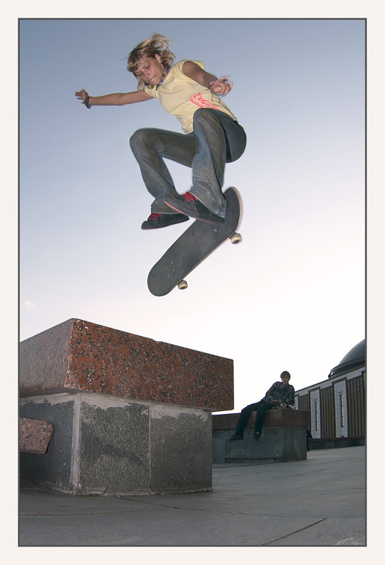 Not bad for a girl! Skate, скейтборд