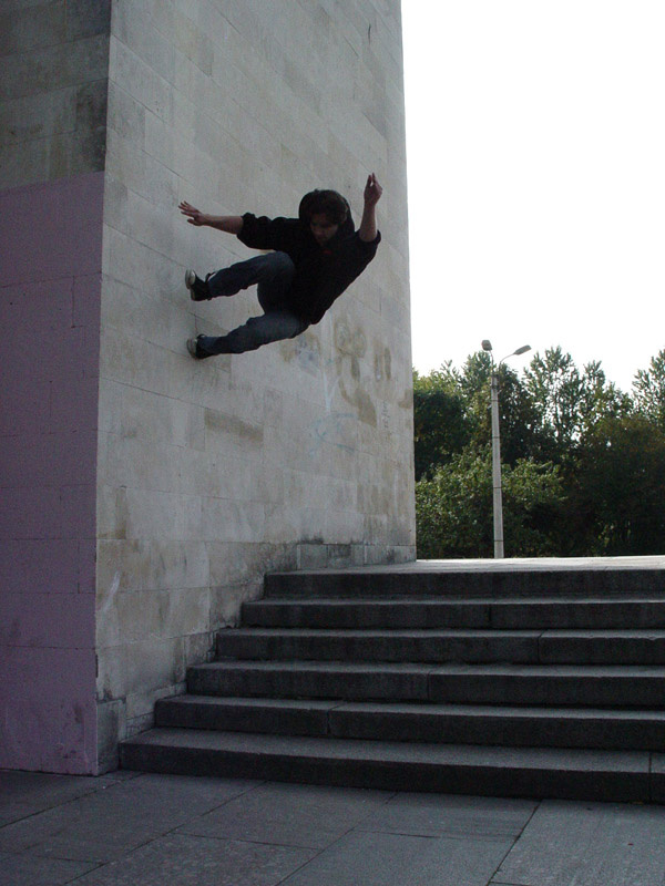 Wallrun Паркур Юра
