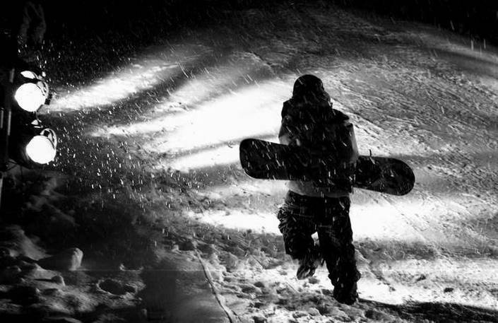 Мы выбираем трудный путь snowboard снег гора крест