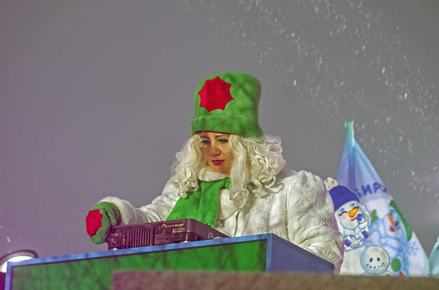 DJ Снежная Баба диджей снежная баба день рождения
