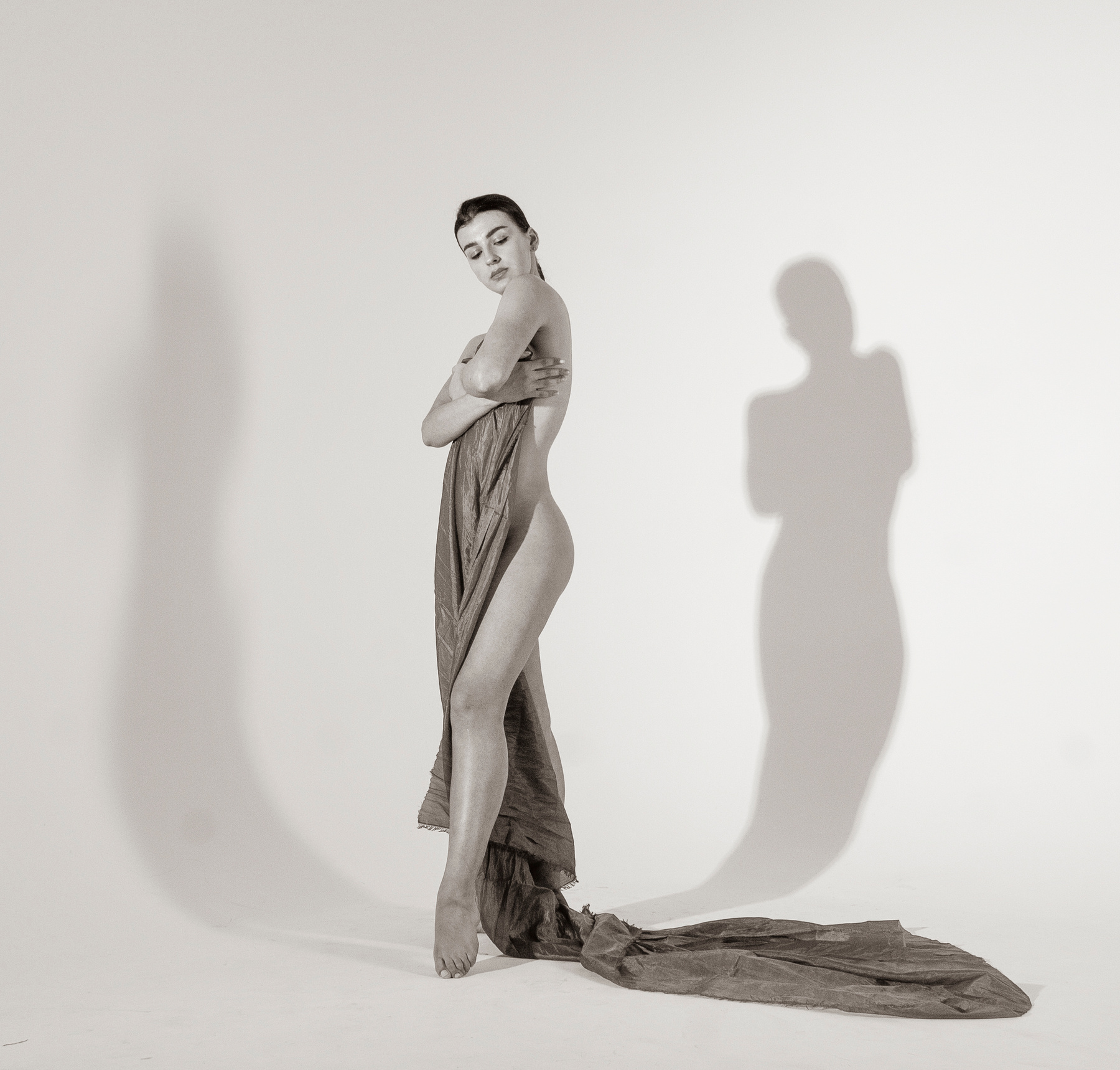 Я  и моя тень. iskanderaf нюненю nu nude