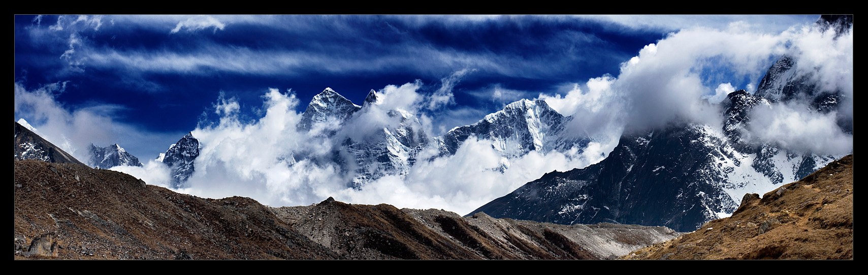 H I N K U H I M A L Непал , Гималаи , Lobuche , Hinkuhimal_Ridge