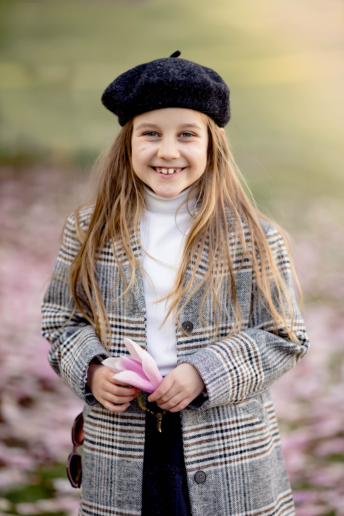 Childhood in magnolia colours 