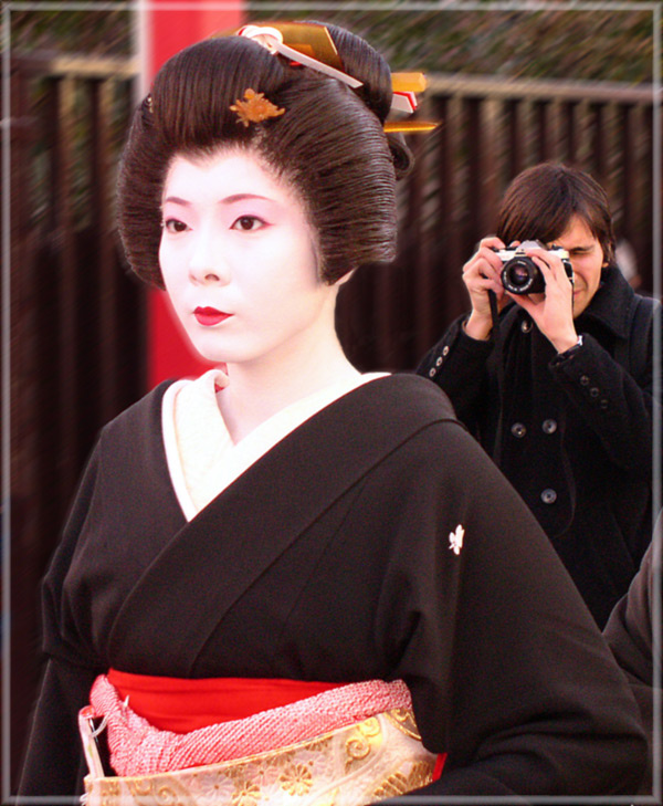 Девушка грустит Japan girl