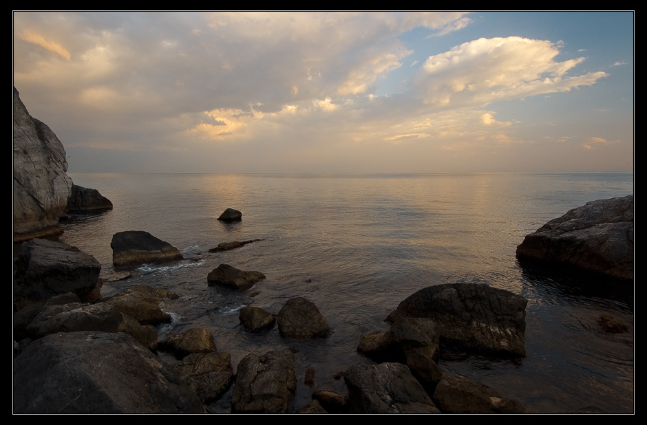 Вечерком на море Крым