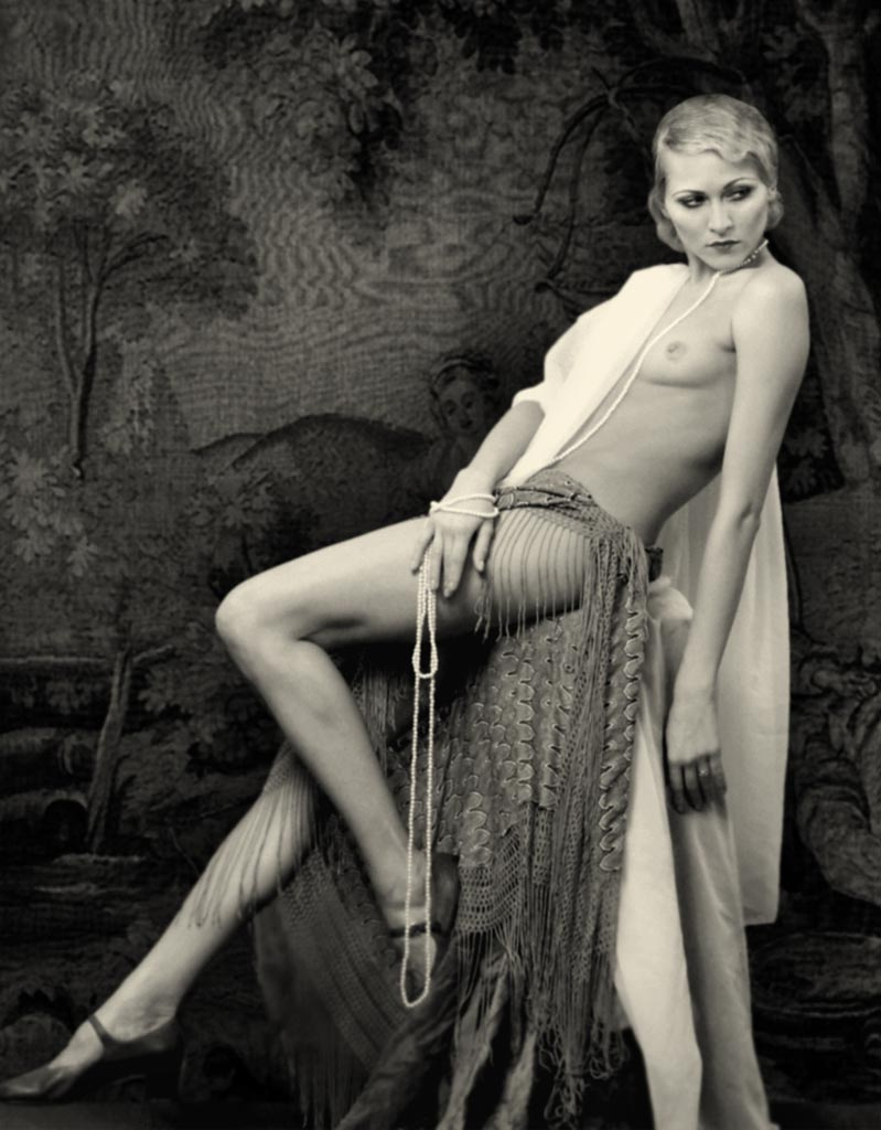 Ziegfelds Girl. 1930-е. старинная фотография ретро