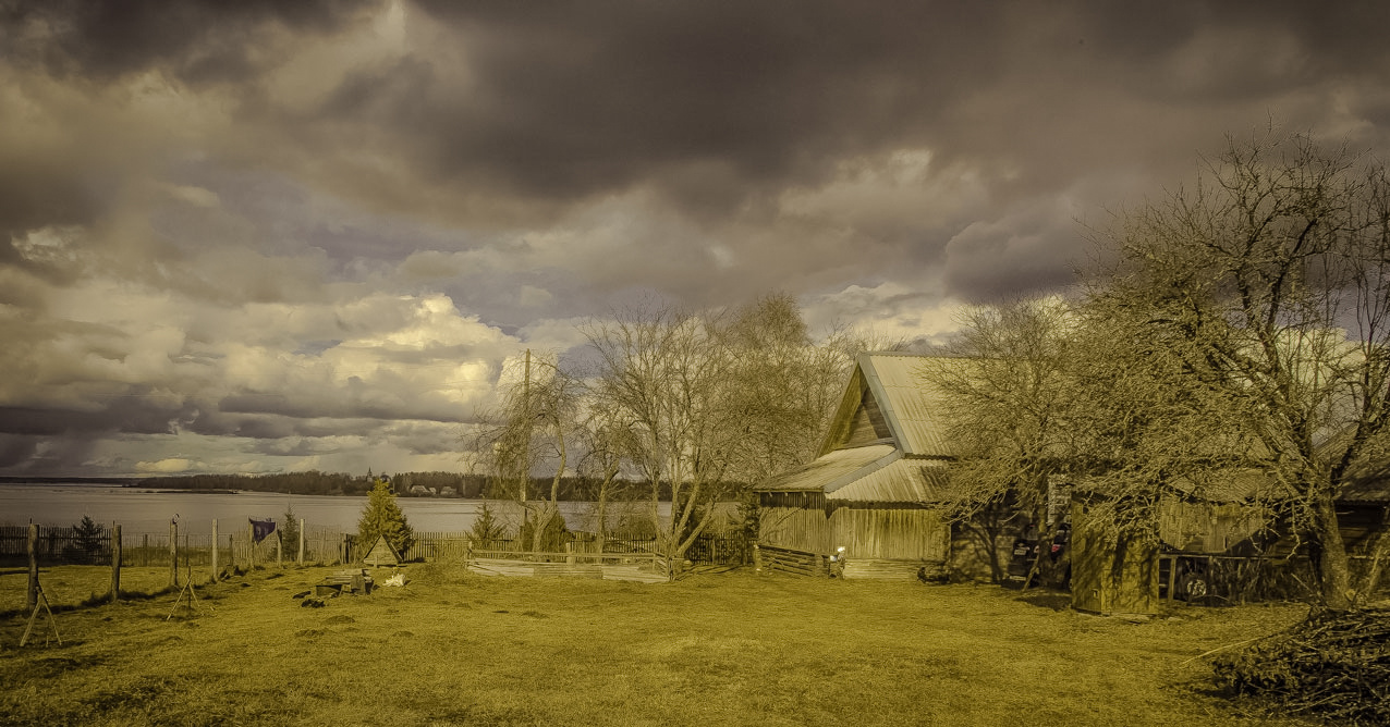 In April to the Upper Volga landscape