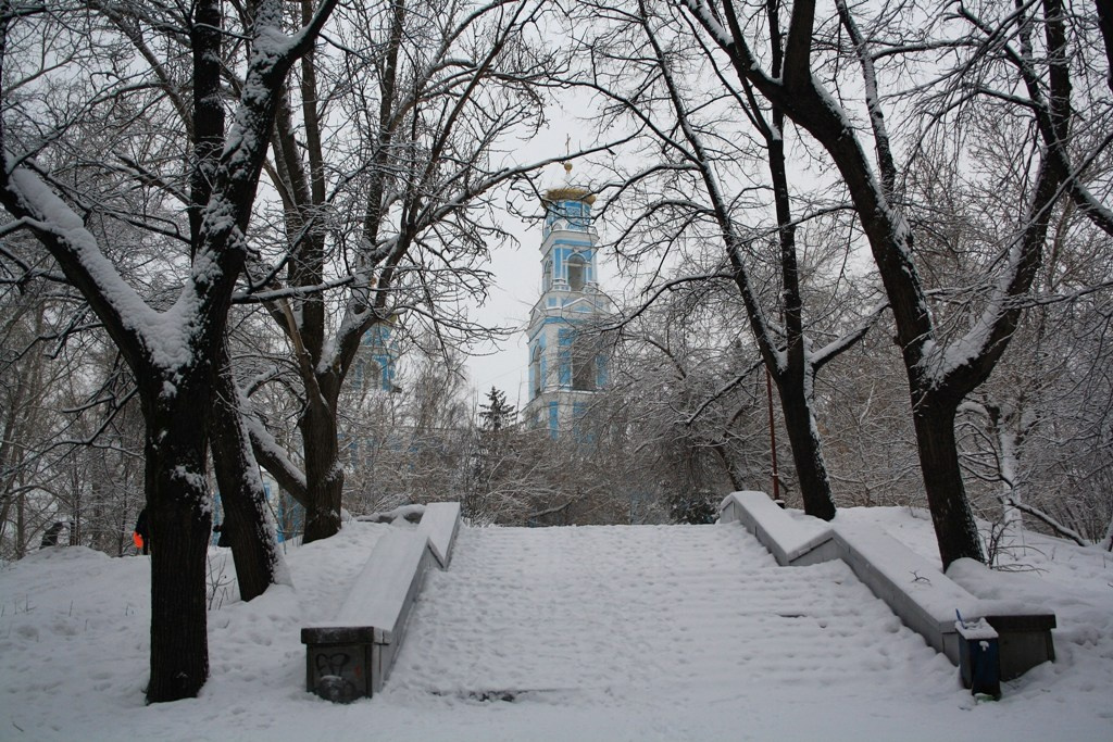 Екатеринбург, вид на Вознесенскую церковь 