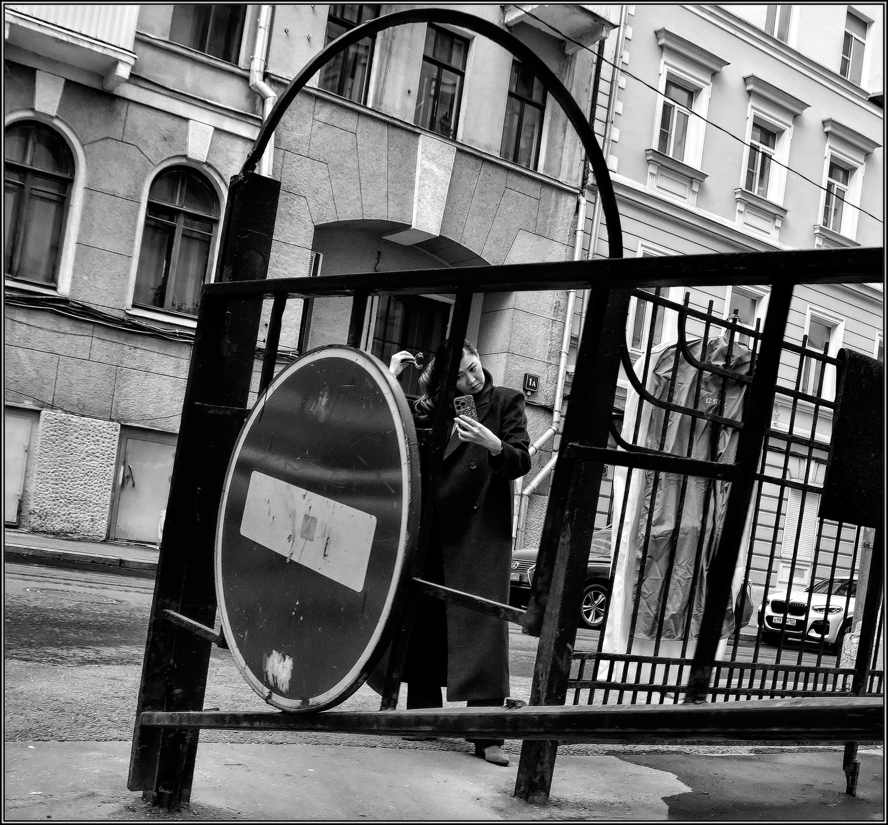 ....Красота-это страшная сила !.... улица люди события