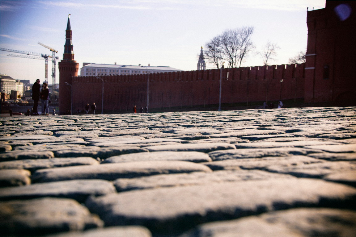 брусчатка Красная площадь Москва Кремль площадь