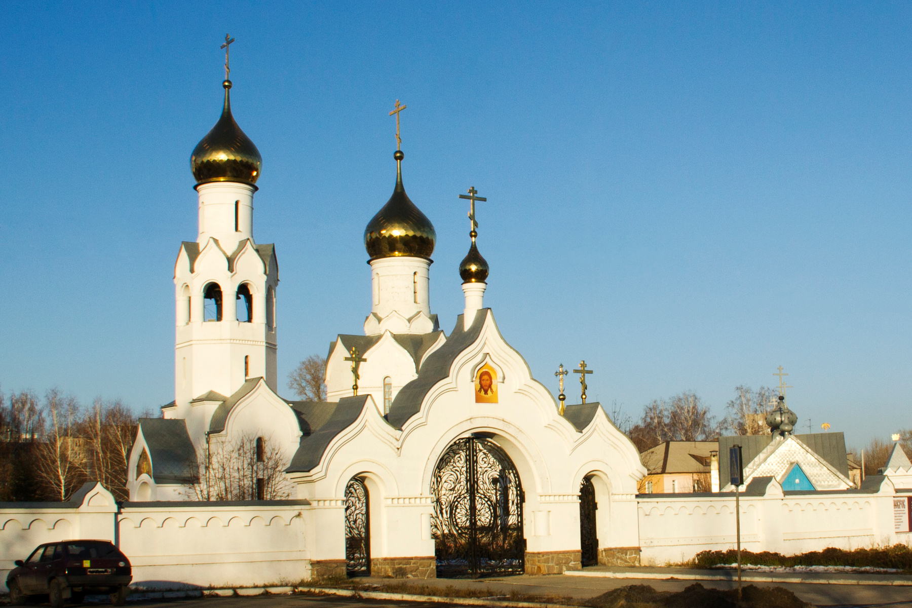 Церковь во имя Архистратига Михаила Церковь Новосибирск Архистратиг Михаил ОбьГЭС