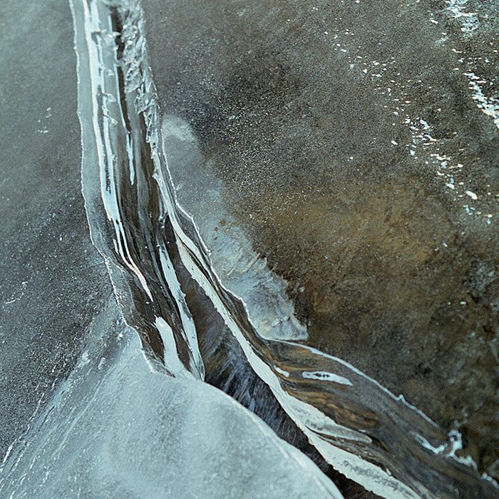 Каньон лед вода