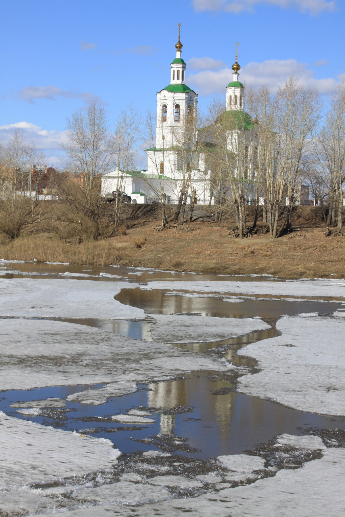 Ледоход на реке Туре 