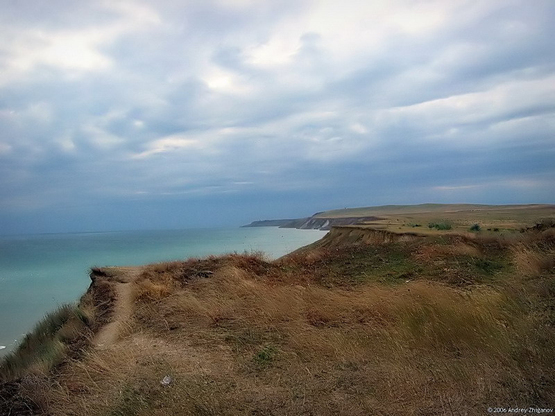 земля то круглая море берег небо