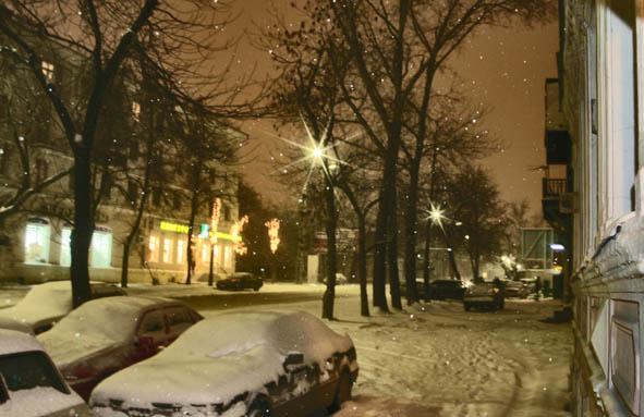 Первый снег снег