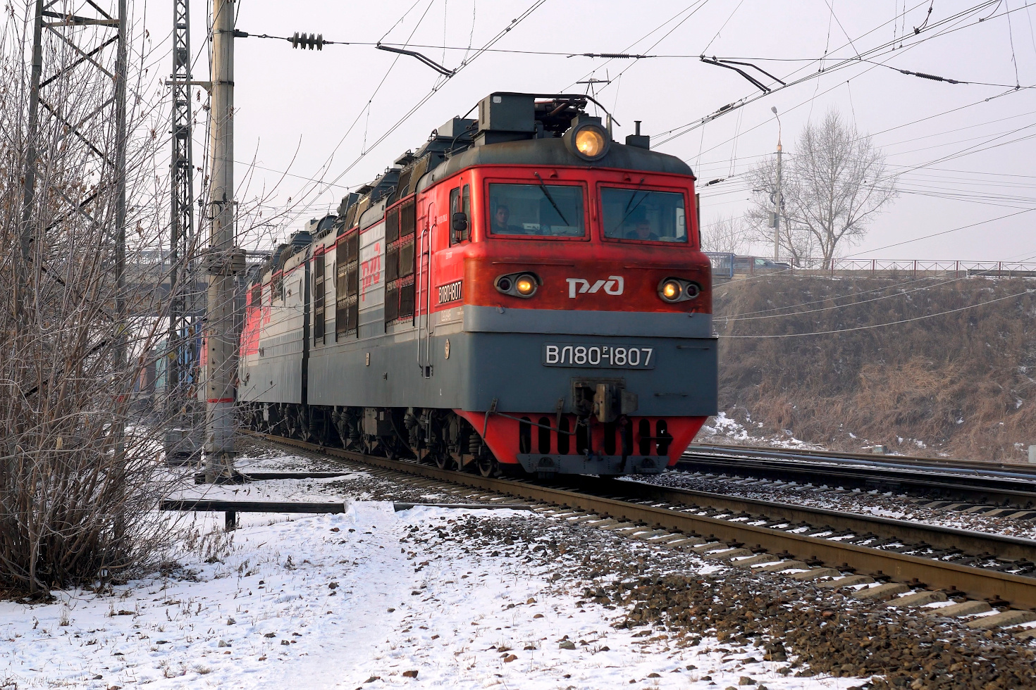 * * * * * railway железная дорога locomotive локомотив электровоз поезд train Russia Siberia Irkutsk Россия Сибирь Иркутск споттинг spotting
