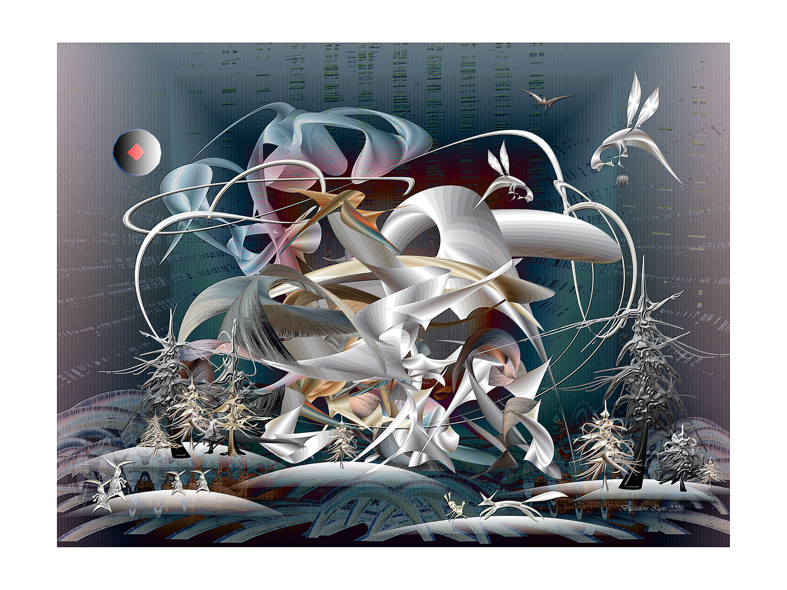 Зима. Art.Deko.Fantasy.Computer.2023