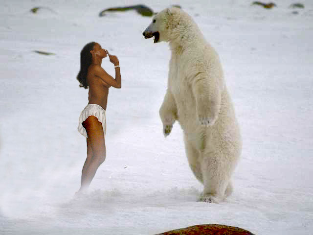 Beauty and the bear 