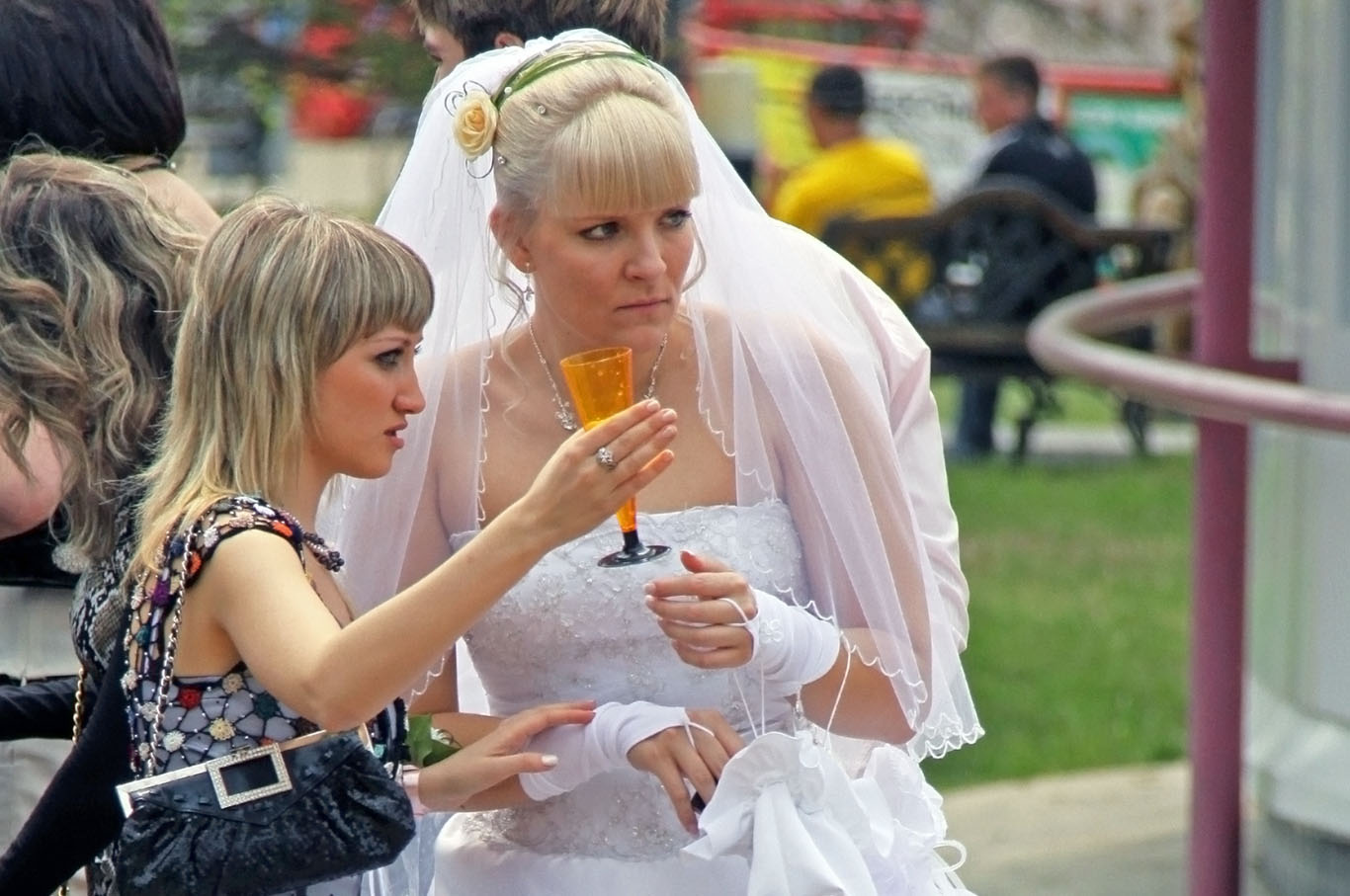 Пришла его бывшая... 