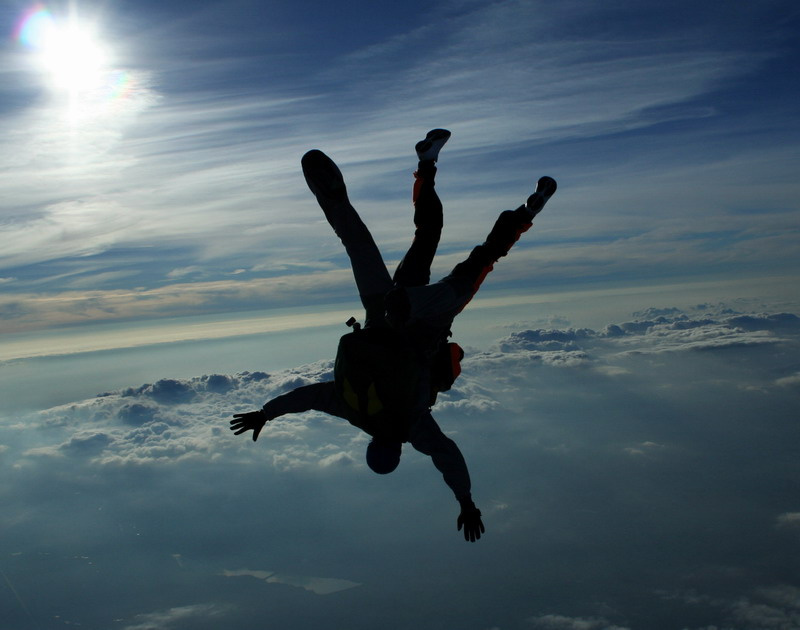 трехногий тандем skydive