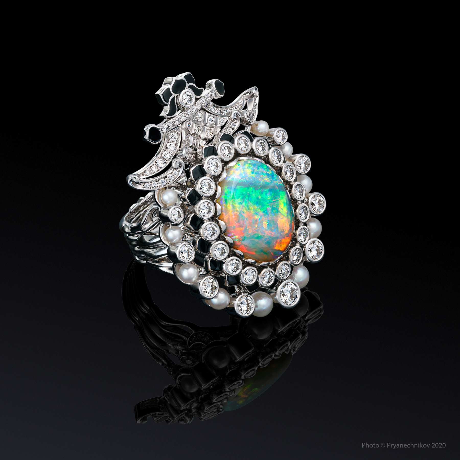 Рекламное фото ювелирных изделий и драгоценных камней. Precious Gems Pryanechnikov