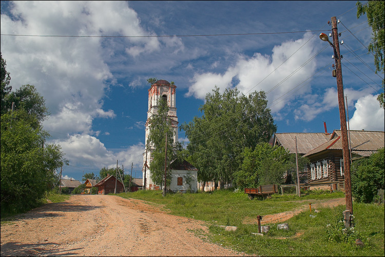 Летняя картинка про Любегощи 