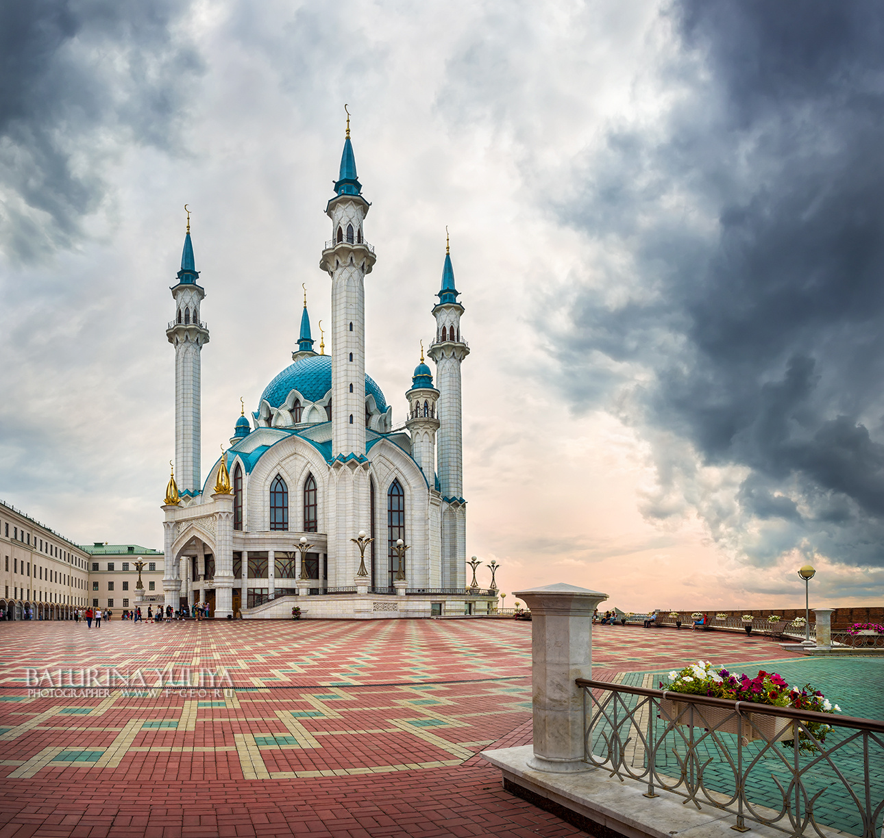 Мечеть Казанского Кремля казань кул шариф казанский кремль тучи
