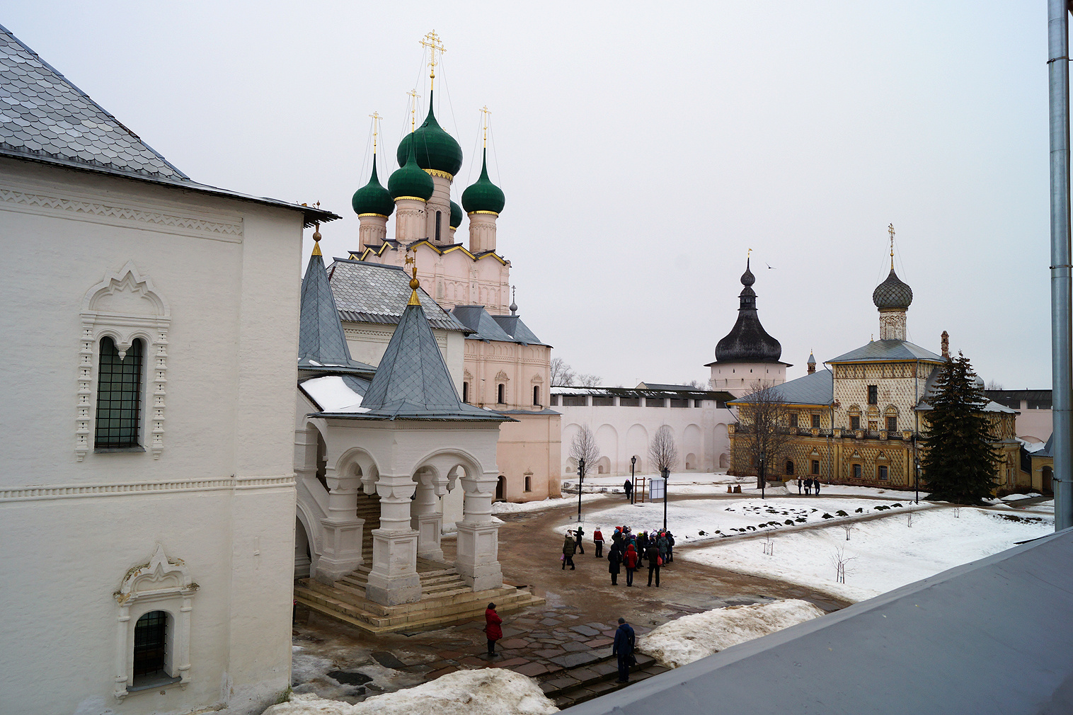 Ростовский кремль.Церковь Иоанна Богослова. Ростов великий ростовский кремль золотое кольцо церковь иоанна богослова в ростове великом