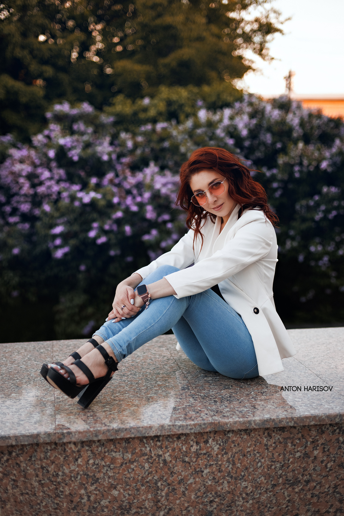 Сирень portrait girl beauty eyes russian canon fashion woman art sexy femme movie mood cinematic inspiration daylight popular post-processing antonharisov fotoshi photography model