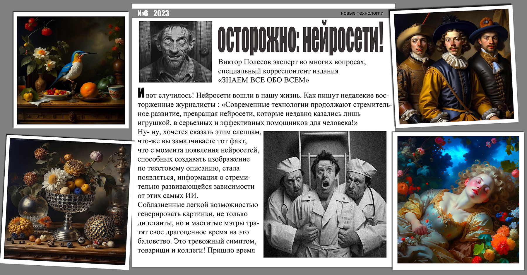 осторожно - нейросети! 