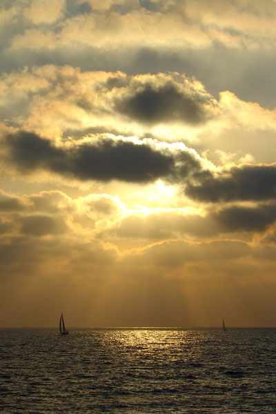 00403.b Mediterranean Sunset 