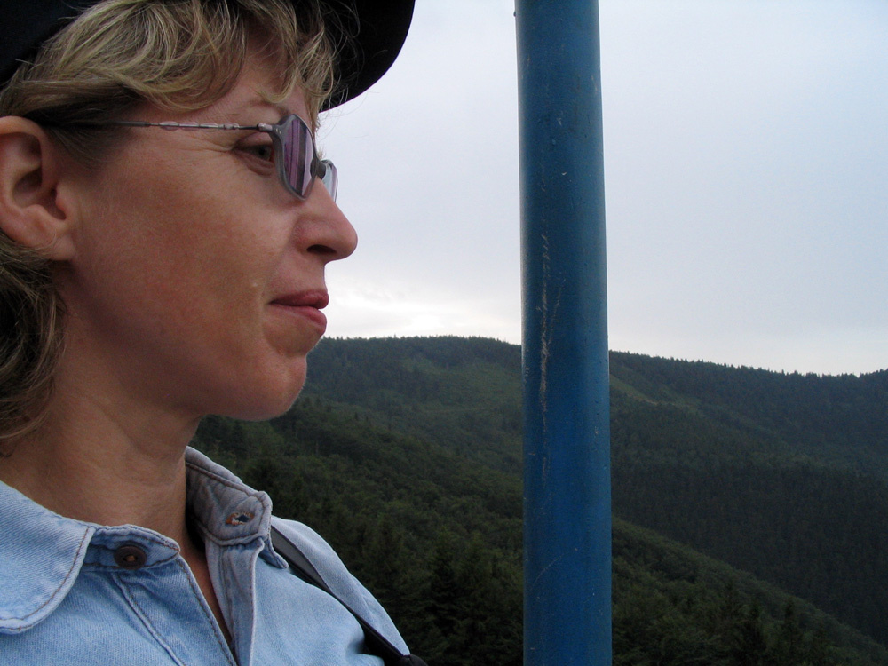 blue pole 