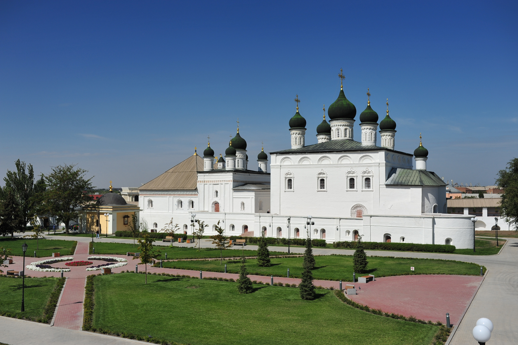 Троицкий собор и Кирилловская часовня Астрахань Кремль