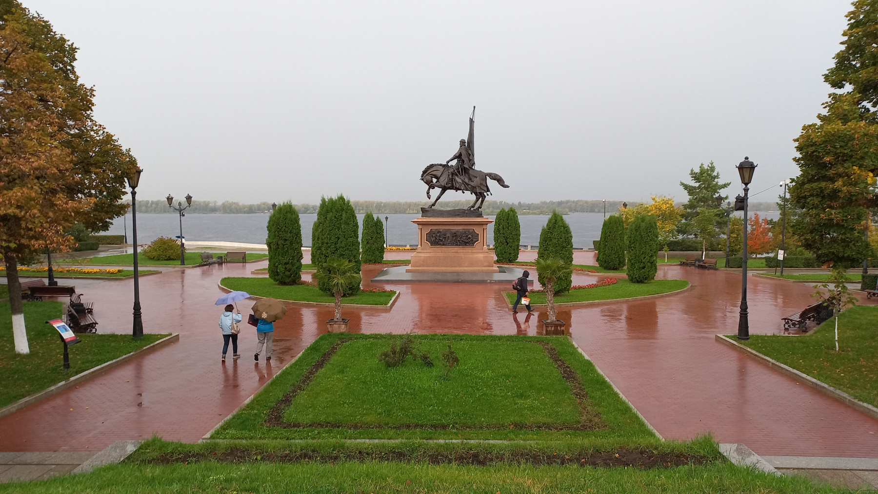 Памятник Григорию Засекину в Самаре Самара Волга